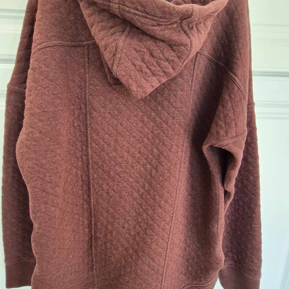 Patagonia Quilted Zip-Up Hoodie Jacket M - Picture 5 of 9